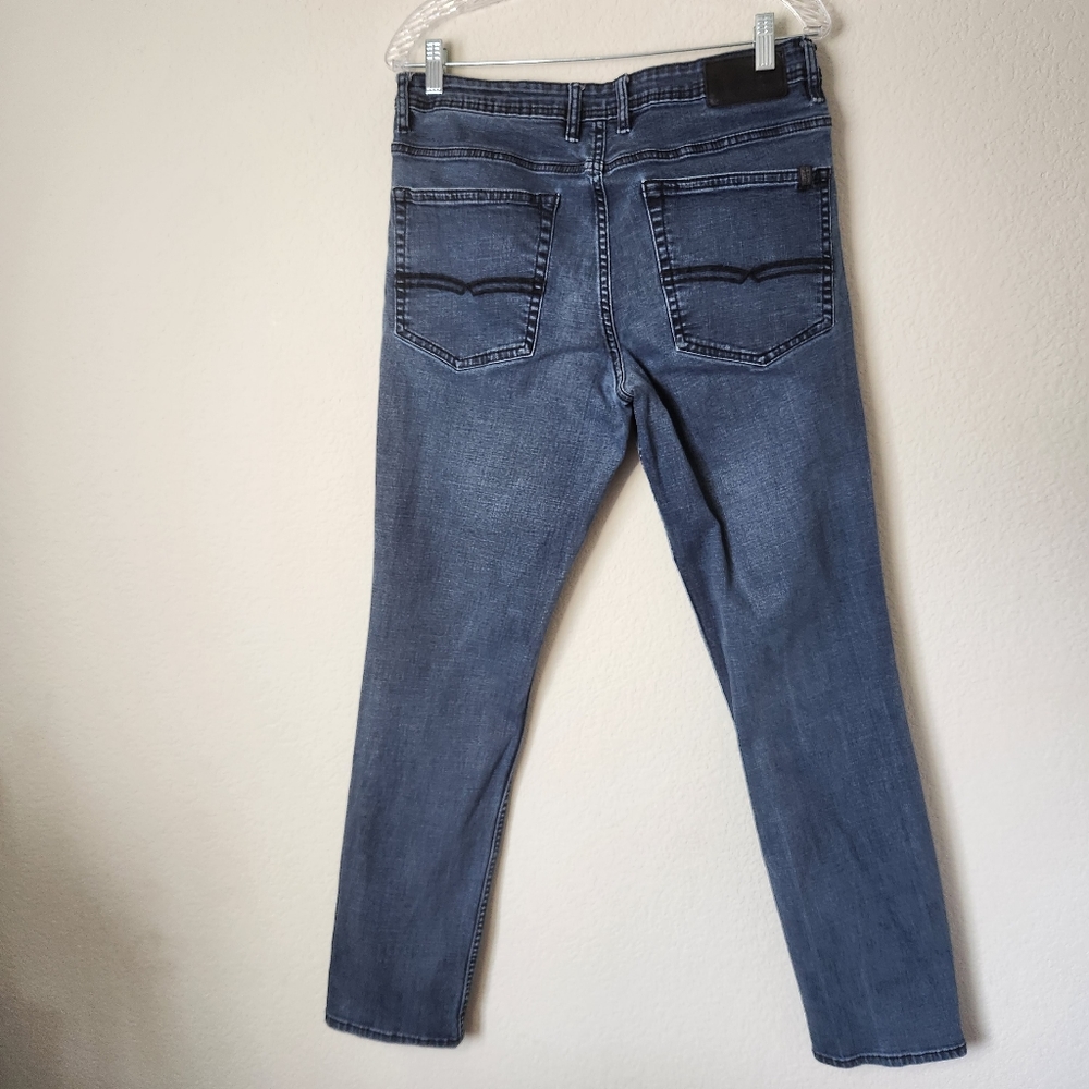 Men's Buffalo David Bitton Medium Wash Jackson-X Straight Stretch 34x34 - Picture 3 of 6